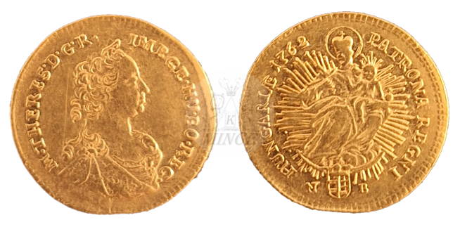 Dukát Marie Terezie 1762 