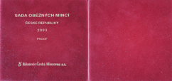 Sada oběžných mincí ČR 2003 PROOF