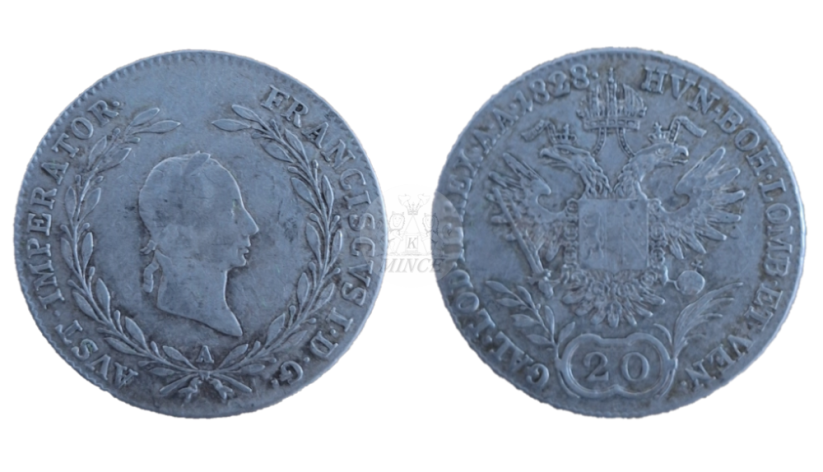 20 Krejcar František I. 1828 A Vídeň