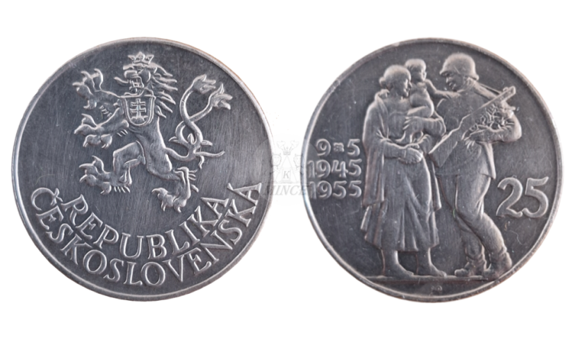 25 Kčs 1955