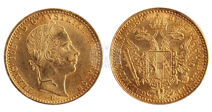Dukát František Josef I. 1862 E 