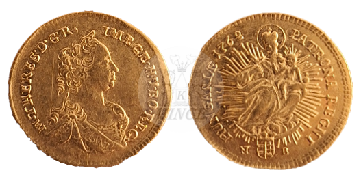Dukát Marie Terezie 1762 NB