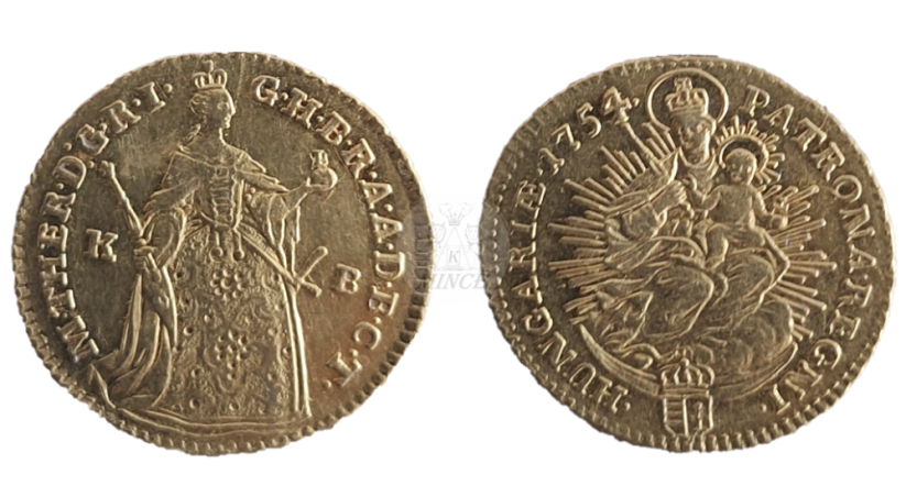 Dukát Marie Terezie 1754 KB 