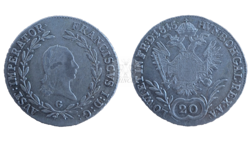 20 Krejcar František I. 1815 G Velká Baňa 