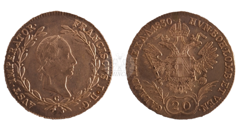 20 krejcar 1830 C František I.