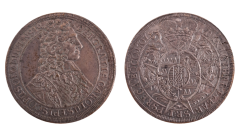 tolar 1707 Karel III. Lotrinský