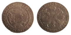 Tolar křížový František I. Štěpán Lotrinský 1764 Brusel 