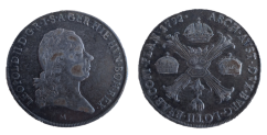 Tolar křížový Leopold II. 1792 M