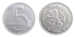 5 Kčs 1952 zkušební ražba RR!