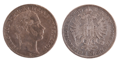 Florin 1859 E František Josef I.