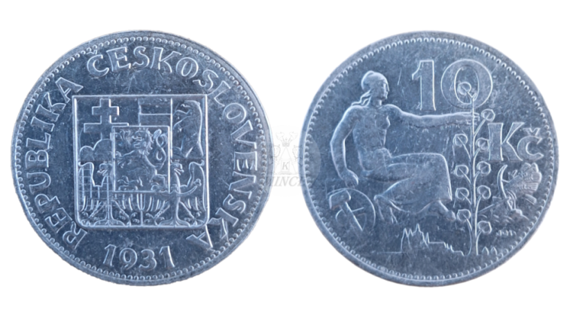 10 korun 1931 ČSR