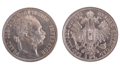 zlatník 1875 František Josef I.
