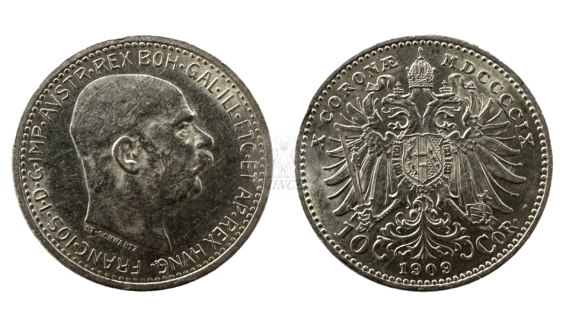 10 koruna 1909