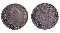 1/2 tolar Ferdinand II. 1628 Vídeň