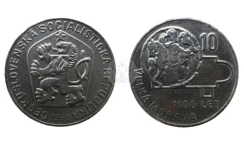 10 Kčs 1966 Morava