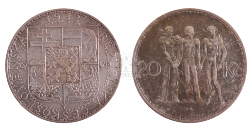 20 Kč 1933