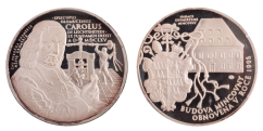 Medaile ČNS Kroměříž 1998, obnovení budovy mincovny, Zeman