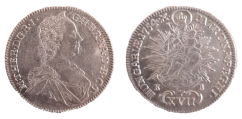 17 krejcar Marie Terezie 1754 KB