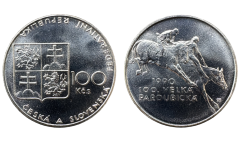 100 Kčs 1990 Velká Pardubická