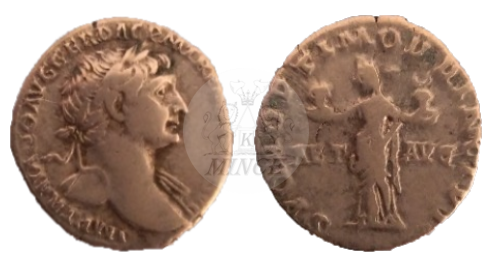 Trajan, Traianus, denár (98-117 n. l.)