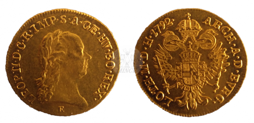 Dukát Leopold II. 1792 E