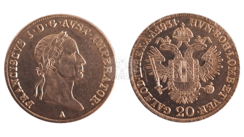 20 krejcar František I. 1831 A