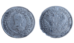 20 krejcar Marie Terezie 1756 Praha 