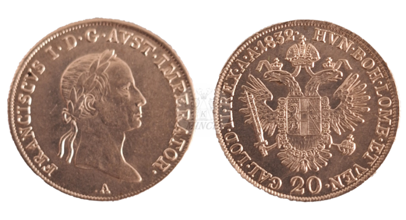 20 krejcar 1832 A František I.