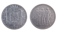 20 korun 1933