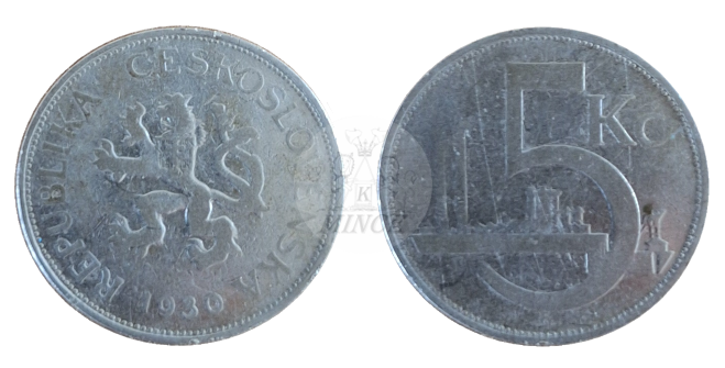5 Kč 1930