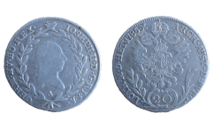 20 krejcar Josef II. 1785 A Vídeň
