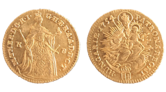 Dukát Marie Terezie 1754 Kremnica