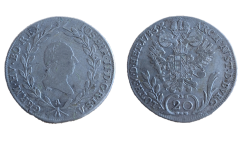 20 krejcar Josef II. 1783 A Vídeň