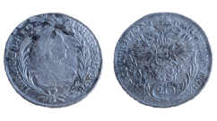 20 krejcar Marie Terezie 1770 I.C.-S.K. Vídeň