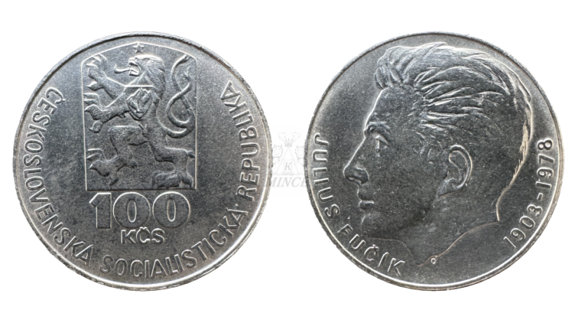 100 Kčs 1978 Fučík