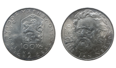 100 Kčs 1984 Jan Neruda