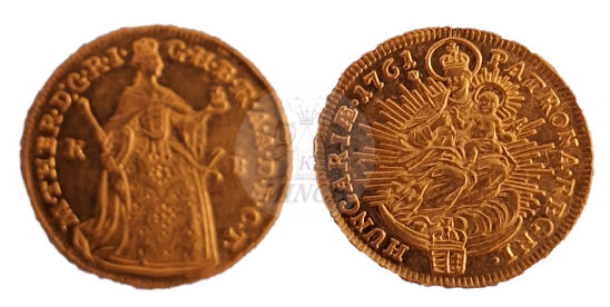 Dukát Marie Terezie 1761 Kremnica