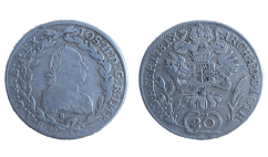 20 krejcar Josef II. 1781 B Kremnica