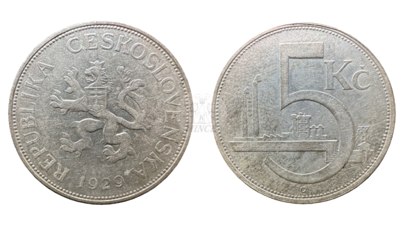 5 Kč 1929