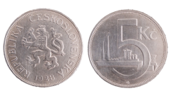 5 Kč 1928