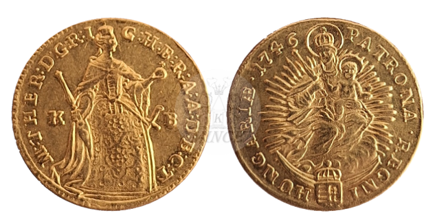 Dukát Marie Terezie 1746 Kremnica