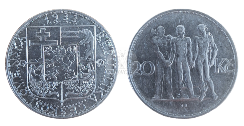 20 Kč 1933