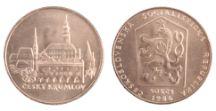 50 Kčs 1986 městská památková rezervace Český Krumlov 