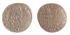 3 krejcar, groš Karel II. z Lichtenštejna