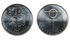 100 Kčs 1992 Lidice a Ležáky