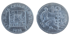 10 Kč 1931 10 Kč 1931