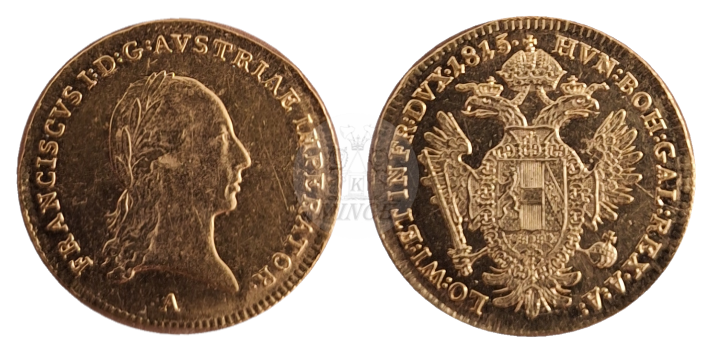 Dukát František I. 1815 A