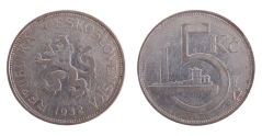 5 Kč 1932 5 Kč 1932