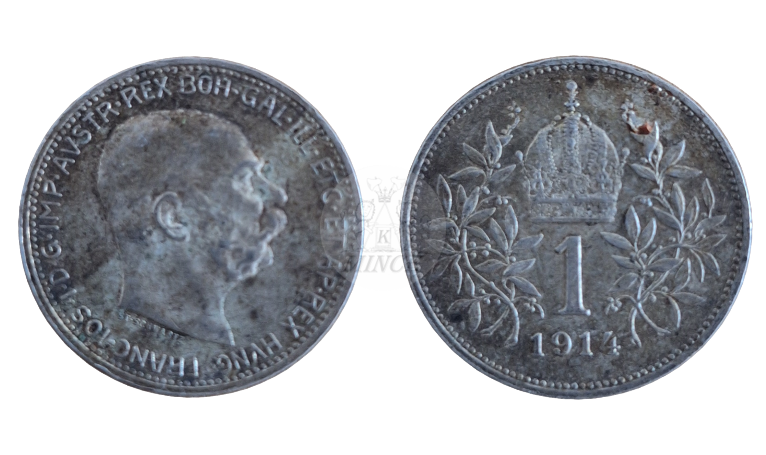 koruna 1914 Vídeň