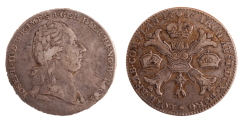 Tolar křížový Josef II. 1786 Brusel